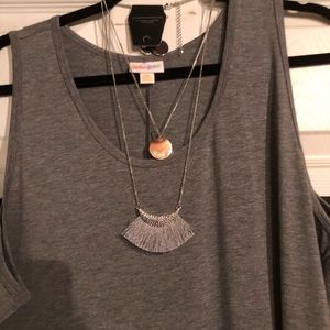 LuLaRoe 3x Dani with necklace and earring set
